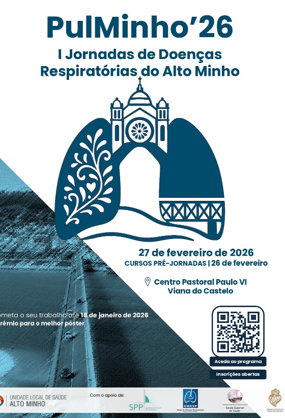 PulMinho’26 – I Jornadas de Doenças Respiratórias do Alto Minho