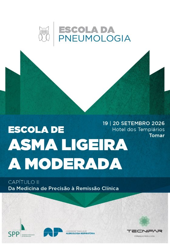 Escola de Pneumologia de Asma Ligeira a Moderada 2026
