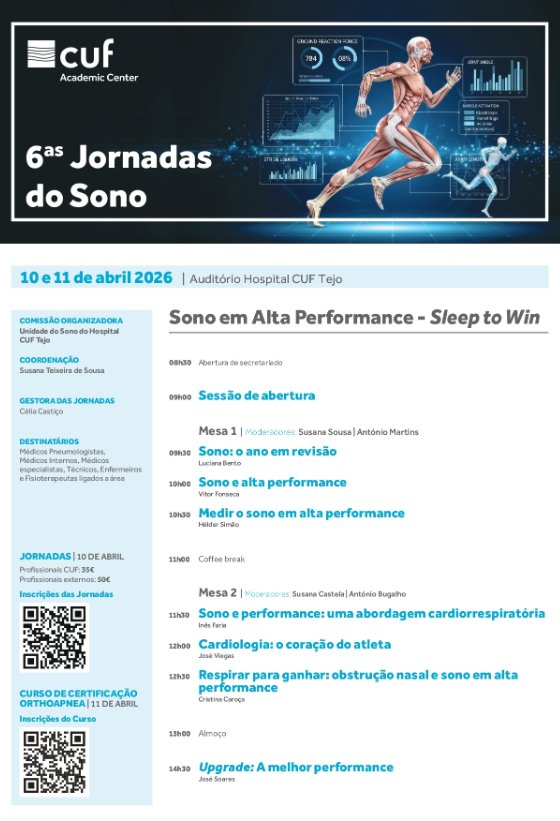 6as Jornadas do Sono CUF