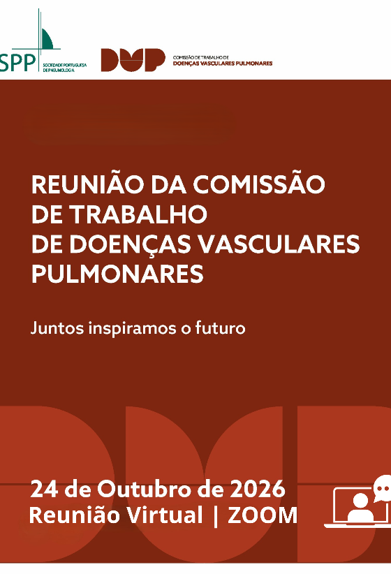 Reunião Anual Comissão de Trabalho de Doenças Vasculares Pulmonares 2026
